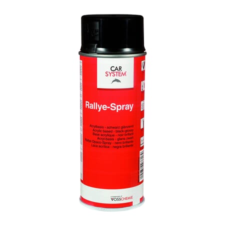 Rallye Spray Svart Blank 400ml
