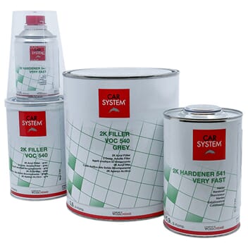 Cs 2K Fyller Voc 540 Sort A+B Eks.Kort 1,25L