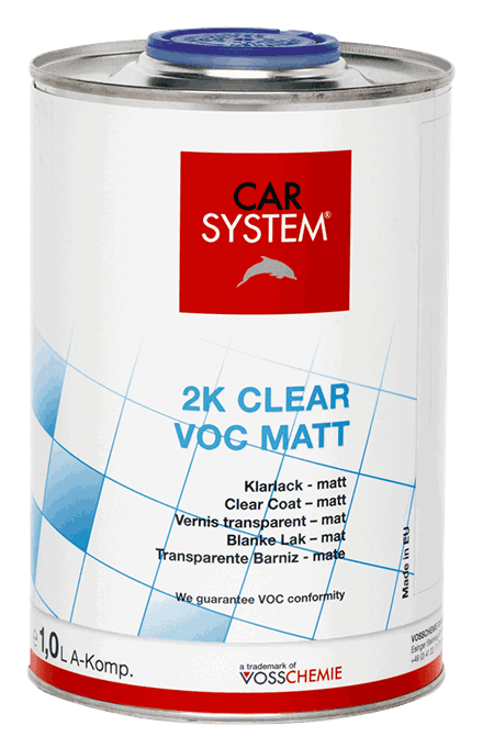 2K Klarlakk Voc Matt 1L