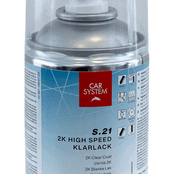 S.21 2K High Speed Clear Coat 250ml Spray