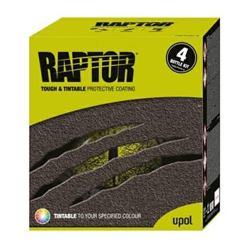 Raptor Bedliner Svart 4L kit