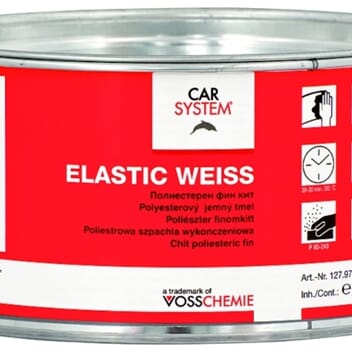 Elastic Finsparkel Hvit M/Herder 2Kg