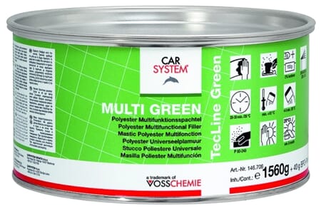 Multi Green 1.6Kg (Universalsparkel Lysgrønn)