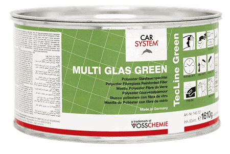 Multi Glas Green Fiber Sparkel 1.65 Kg