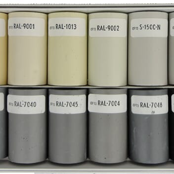 Baowachs N     Ral Farger Hvite + Grå Farger 20 Farger