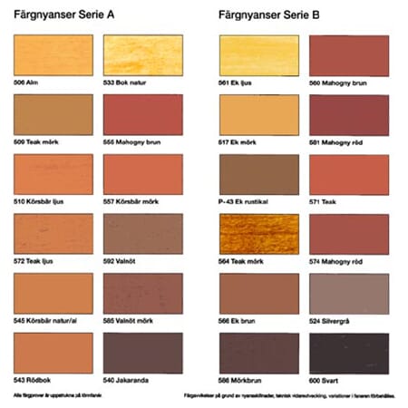 Lasyrpen Farge B (12 stk)