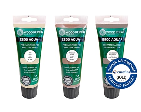 Wood Mastic E800 Black 400gr aqva svart