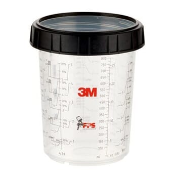 3M16122 PPS Midi Blandebeger Og Låsering 400Ml (Sett 2Stk)