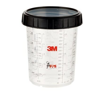 3M16122 PPS Midi Blandebeger Og Låsering 400Ml (Sett 2Stk)