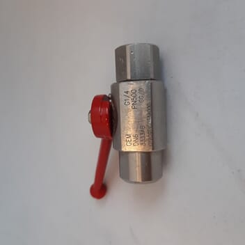 Krane Ht Mini Ball Valve 1/4X1/4 Ss
