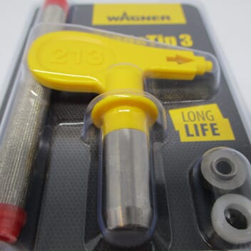 Vendbare dyse Fine Finish  214 20grader rød filter