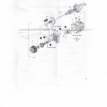 Pakningsholder GA4000ACIC del nr. 16