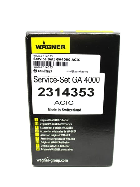 Service Sett GA4000 ACIC Wagner Automat Gun
