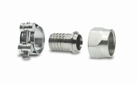 Slangefeste sett til sugeslange 25mm (M36)