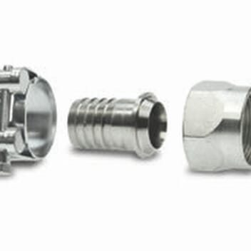 Slangefeste sett til sugeslange 25mm (M36)