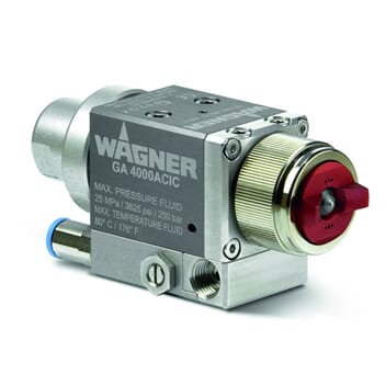 Ga4000Acic Automatic Spray Gun Air Mix U/ Baceplate