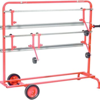 Paper Trolley Papirstativ For 3 Rl, 20-60-90Cm