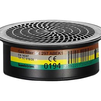 Gassfilter SR297 ABEK1 SUNDSTRØM