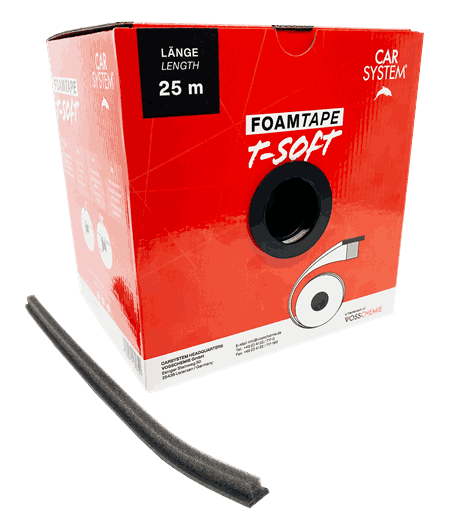 CS Foam tape T-Soft shape 25M