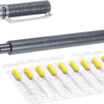 Støv nål Sett /Penn og 10 Refill