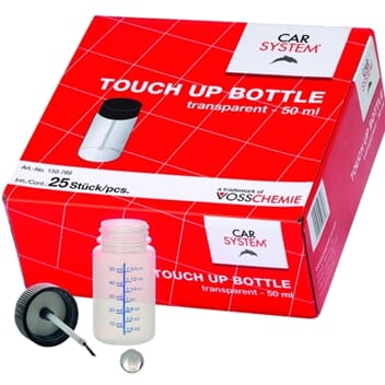 Flekklakk Flaske m pensel 50Ml  Transparent 25 stk