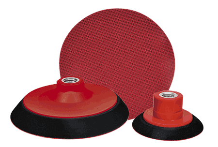 Finish Back Pad Rød  M14  128 Mm