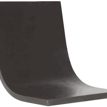 Cs Blacky - Gummisparkel Spade 80Mm X 50Mm