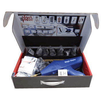 MIXPLAST Magic Stapler LI Ce Charger fully loaded kit.