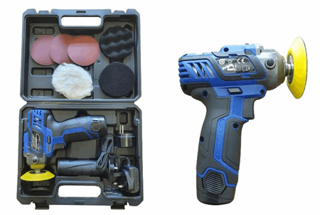 STAR Polisher 3" 12v batteridervet kit komplett
