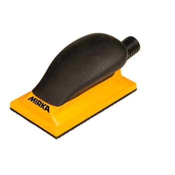Sanding Block 70x125mm Grip 13H Yellow