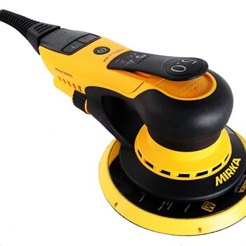 DEROS slipemaskin  650CV 150mm for støvsuger 5mm orbit