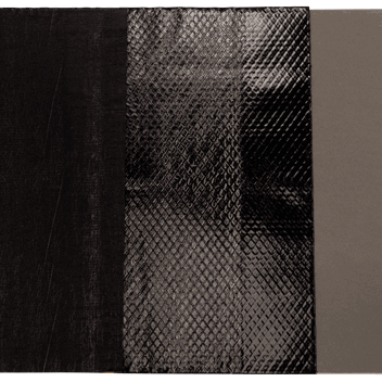 Cs Lyddempingsmatte Glatt Sort 50X50 Pk A 10 Stk.