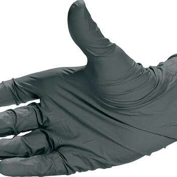 Svarte Nitrile Hansker (WEB)