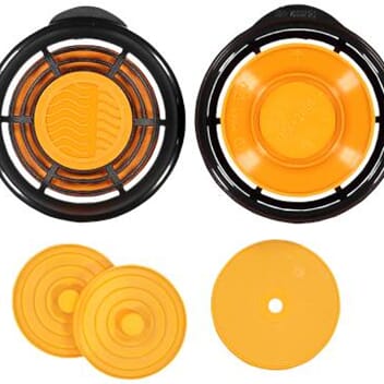 Membransett ventil med deksel til SR 100 servic sett