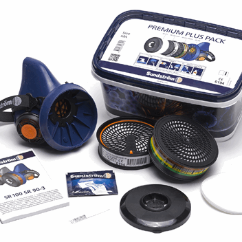 Halvmaske Premium Plus Pack