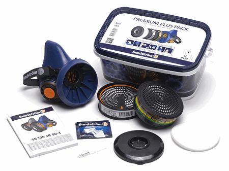 Halvmaske Premium Plus Pack
